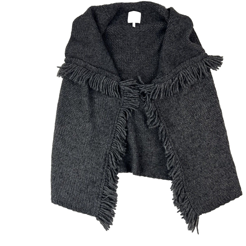 Joie‎ Gray Wool Alpaca Cardigan Sweater Womens Size XXS
